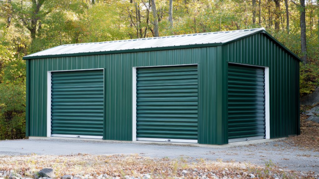 Power washing shed